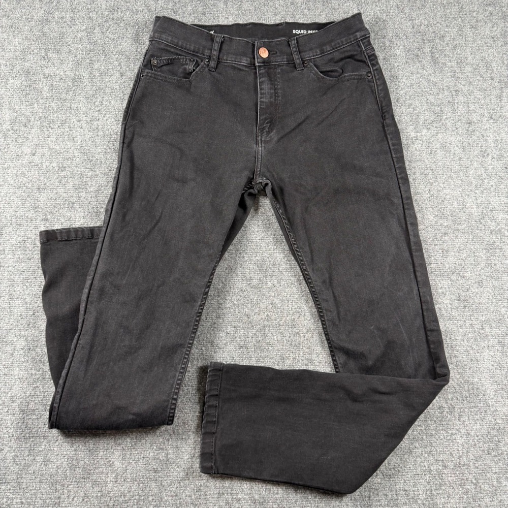 Mugsy Squid Inks Jeans Mens 34x34 Black Slim Fit Stretch Denim Casual Pants